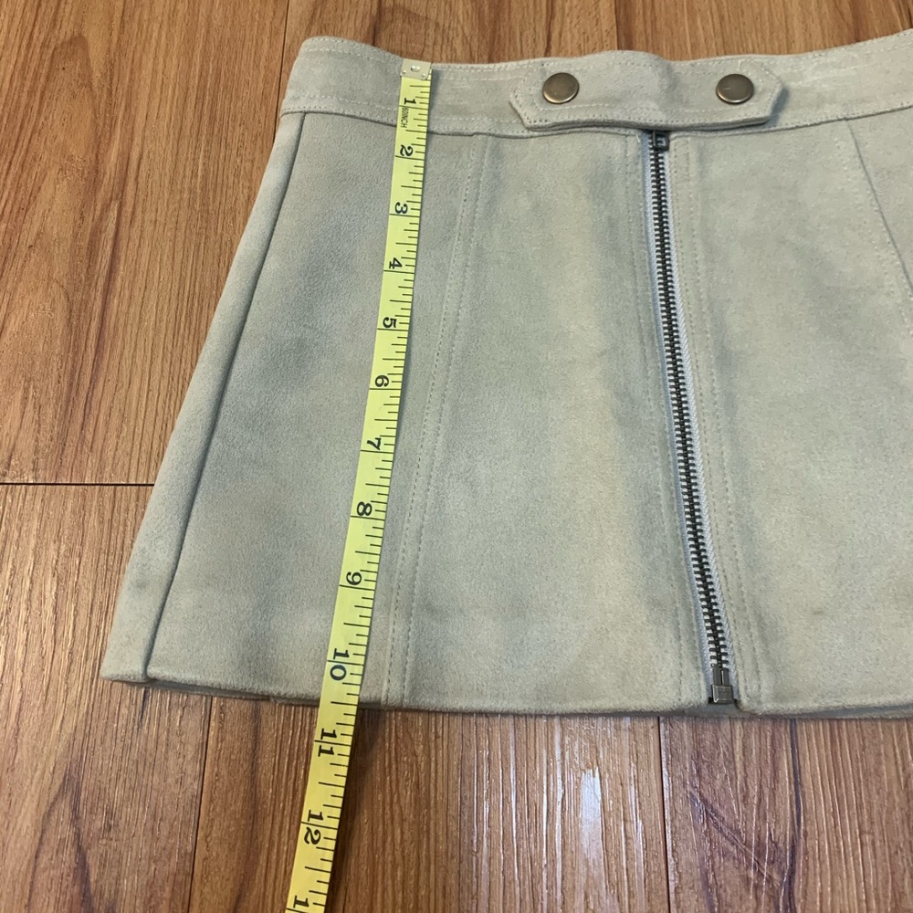 Witchery Girls Faux Suede Mini Skirt - Picture 8 of 8